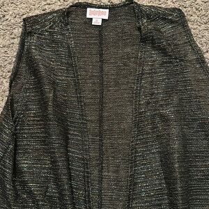 Lularoe joy long open vest